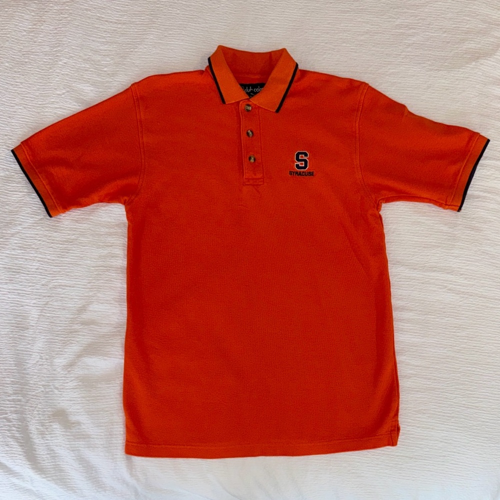 Syracuse Orange Short-Sleeve Polo Shirt